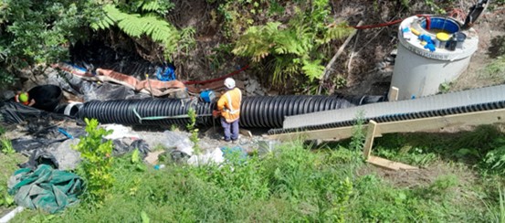 INFRAPIPE Solves Severe Hillside Erosion for Auckland Council